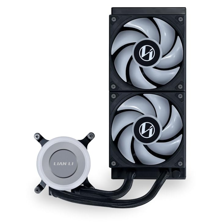 LIAN LI GA II LITE 240R ARGB 240MM CPU LIQUID COOLER BLACK G89.GA2L24RB.IN