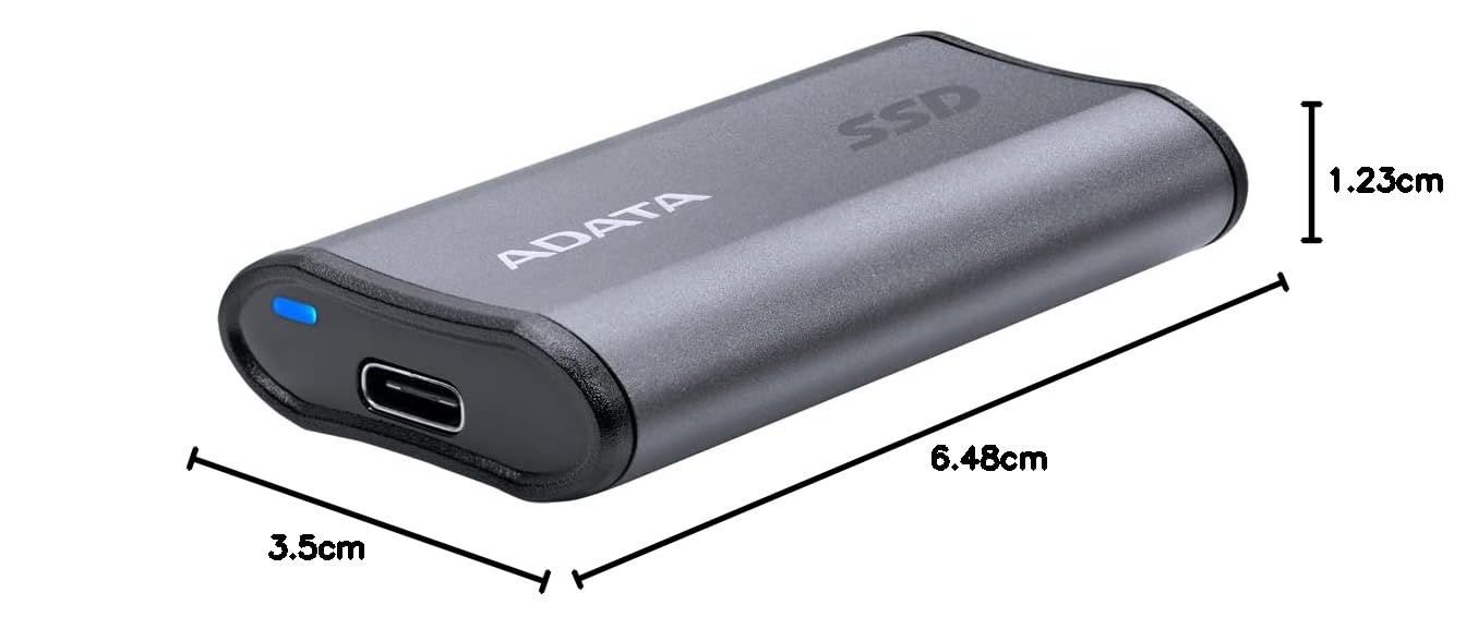 ADATA SE880 2TB SUPERSPEED EXTERNAL SSD AELI-SE880-2TCGY