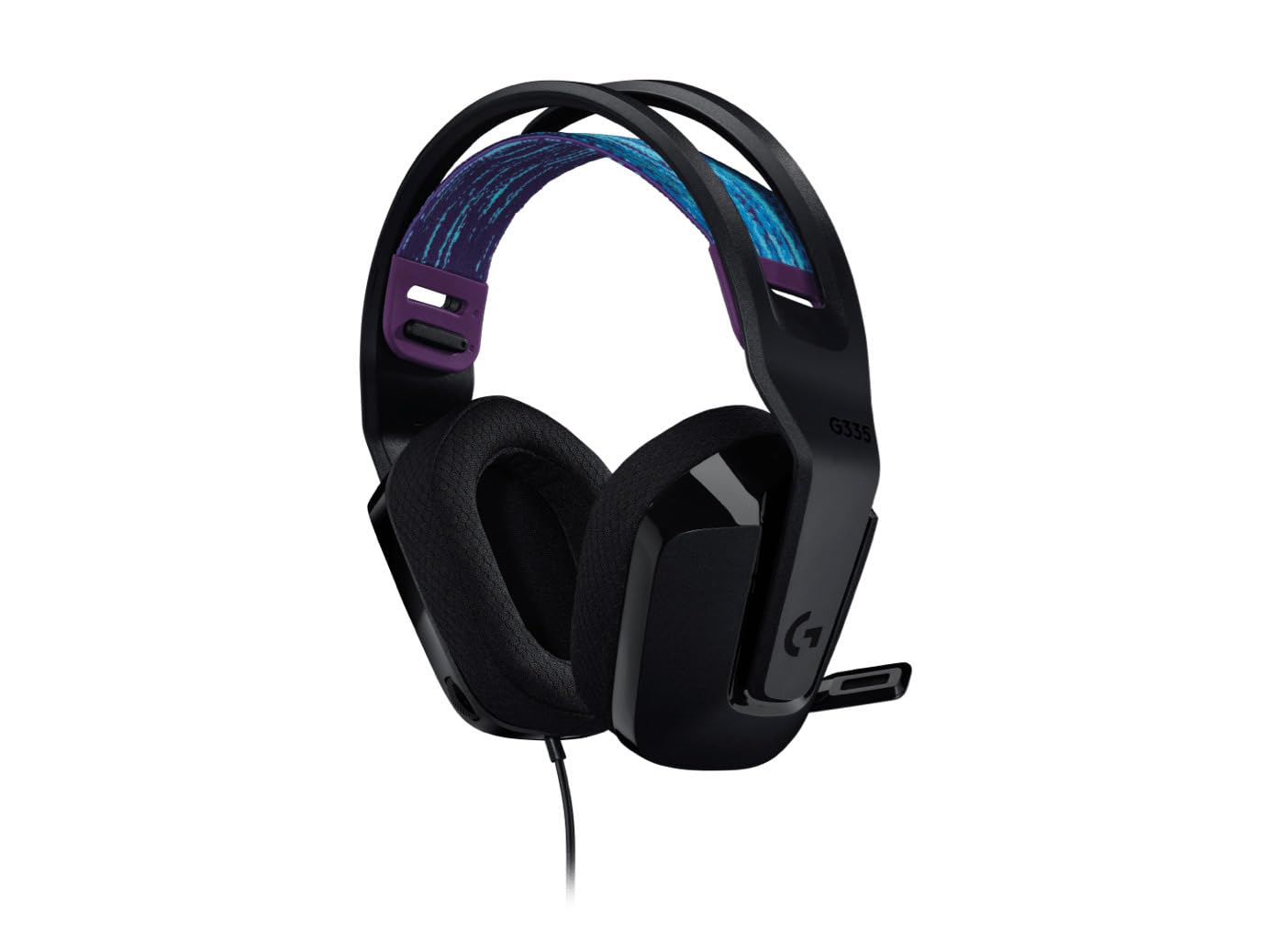 LOGITECH G335 WIRED GAMING HEADPHONE - BLACK