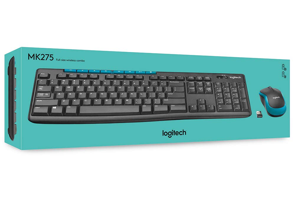 LOGITECH MK275 USB KEYBOARD & MOUSE COMBO