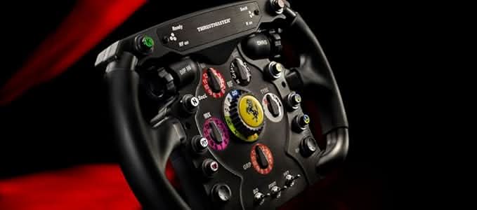 Thrustmaster Ferrari F1 Wheel Add-On PC, PS3, PS4, Xbox One Racing Game Wheel