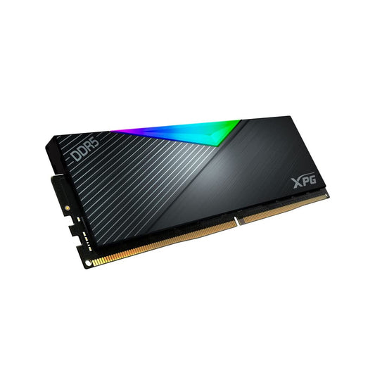 XPG 16GB*2 D5 5200MHZ LANCER RGB BLACK AX5U5200C3816G-DCLARBK