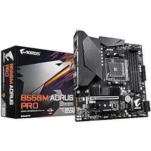 GIGABYTE GA-B550M AORUS PRO AMD AM4 MOTHERBOARD