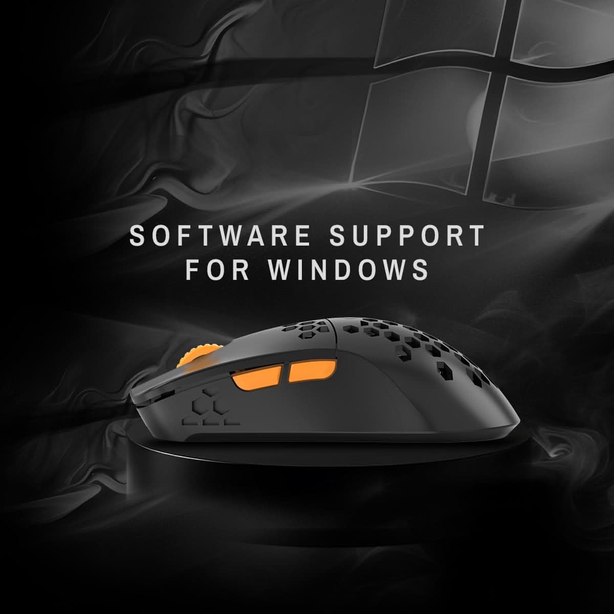 Cosmic Byte Umbra Tri-Mode Wireless Gaming Mouse Black