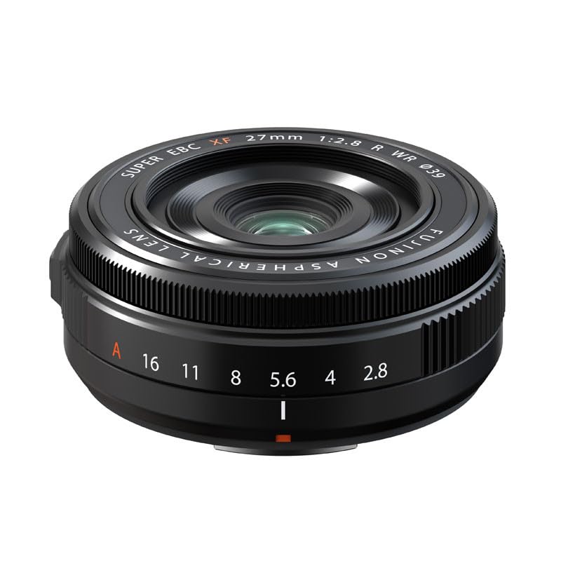 FUJIFILM FUJINON XF 27MM F2.8 R WAETHER RESISTANCE PRIME LENS FOR VLOGGING | WEDDING | STREET | LANDSCAPES (FULL FRAME EQUIVALENT = 41MM) WITH 2+1* YEAR WARRANTY