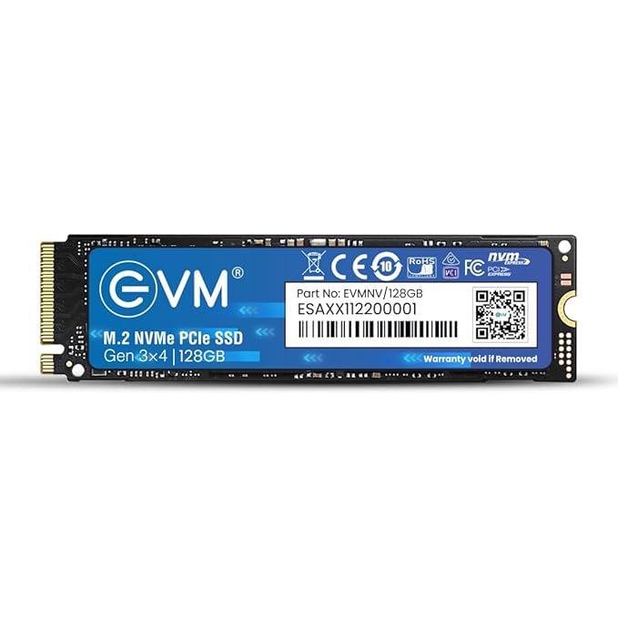 EVM 128GB NVME M.2 INTERNAL SSD EVMNV/128GB