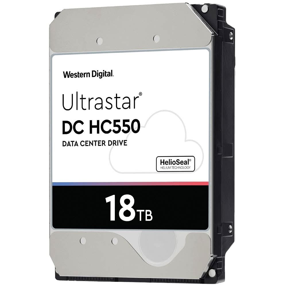 WESTERN DIGITAL ULTRASTAR DC HC550 18 TB HARD DRIVE HC550 ,0F38459