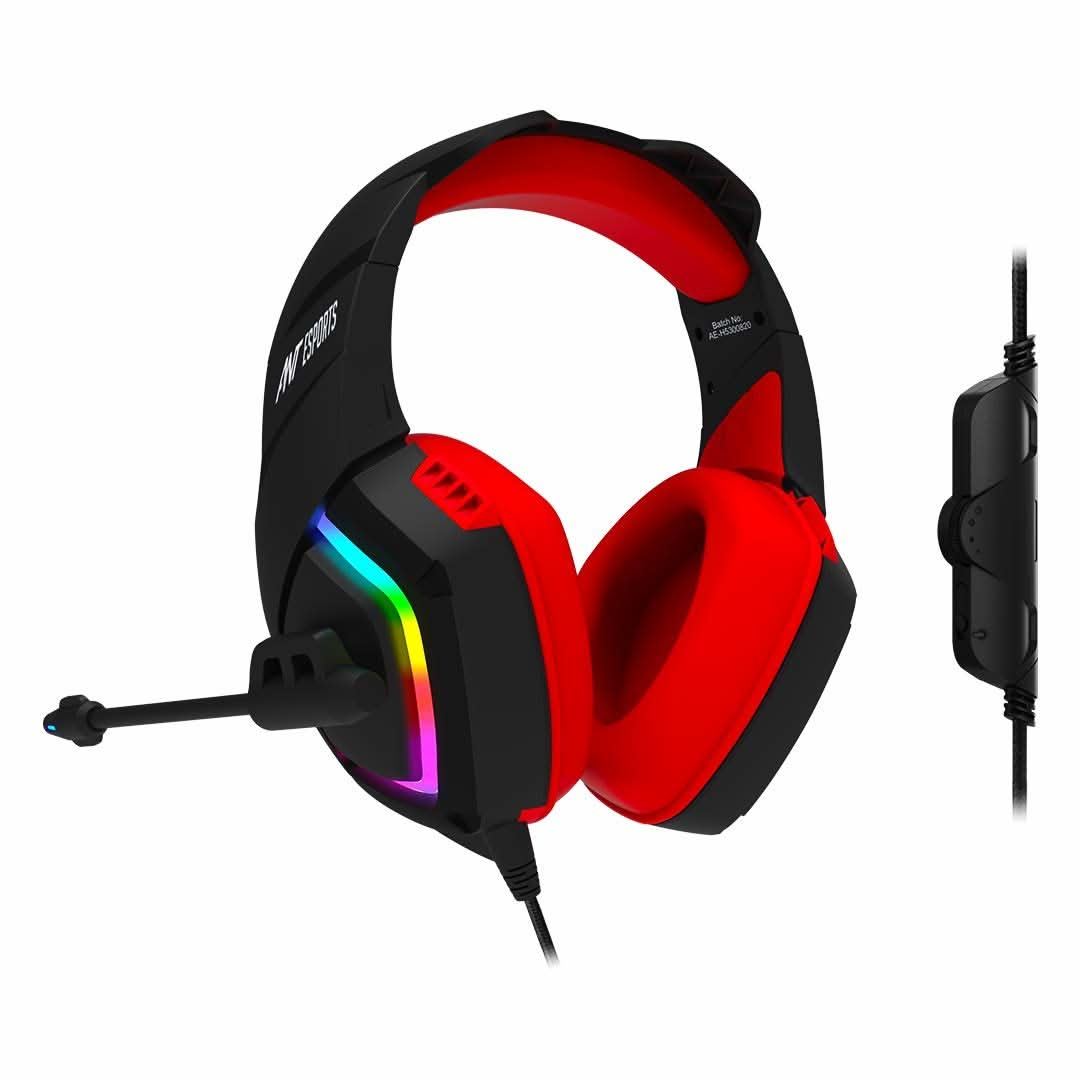 HEADPHONE-ANT-ESPORTS-H530-BLACK-RED