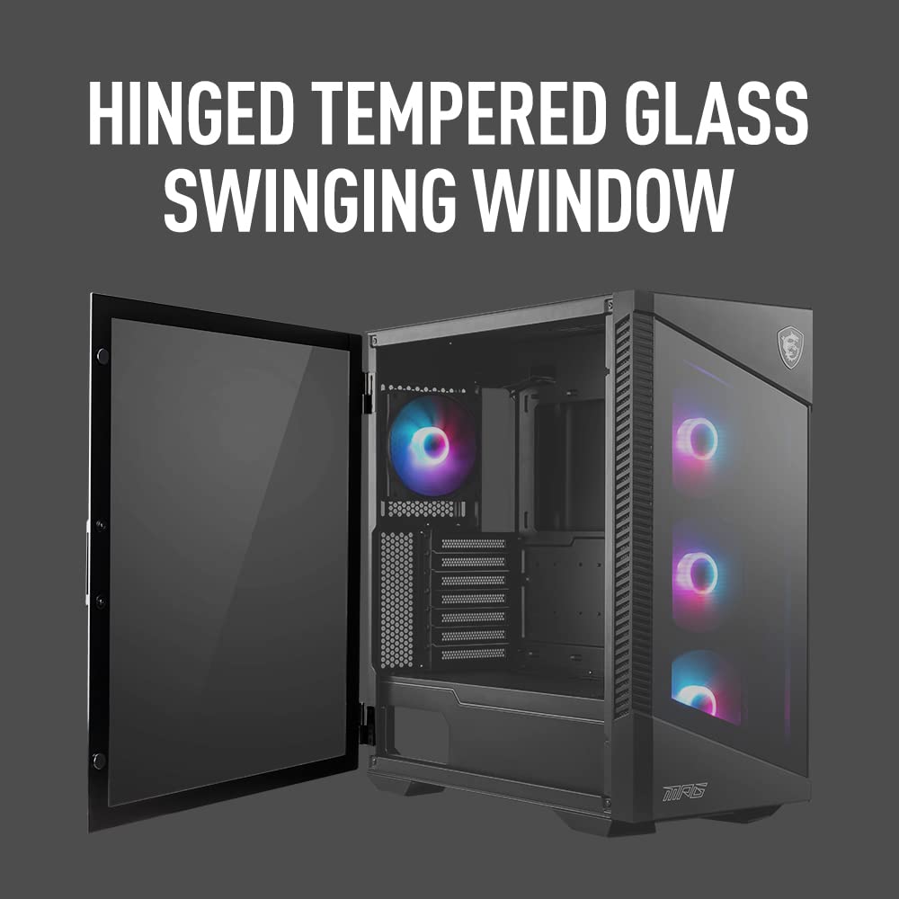 MSI MPG Velox 100R ARGB Tempered Glass Gaming Cabinet