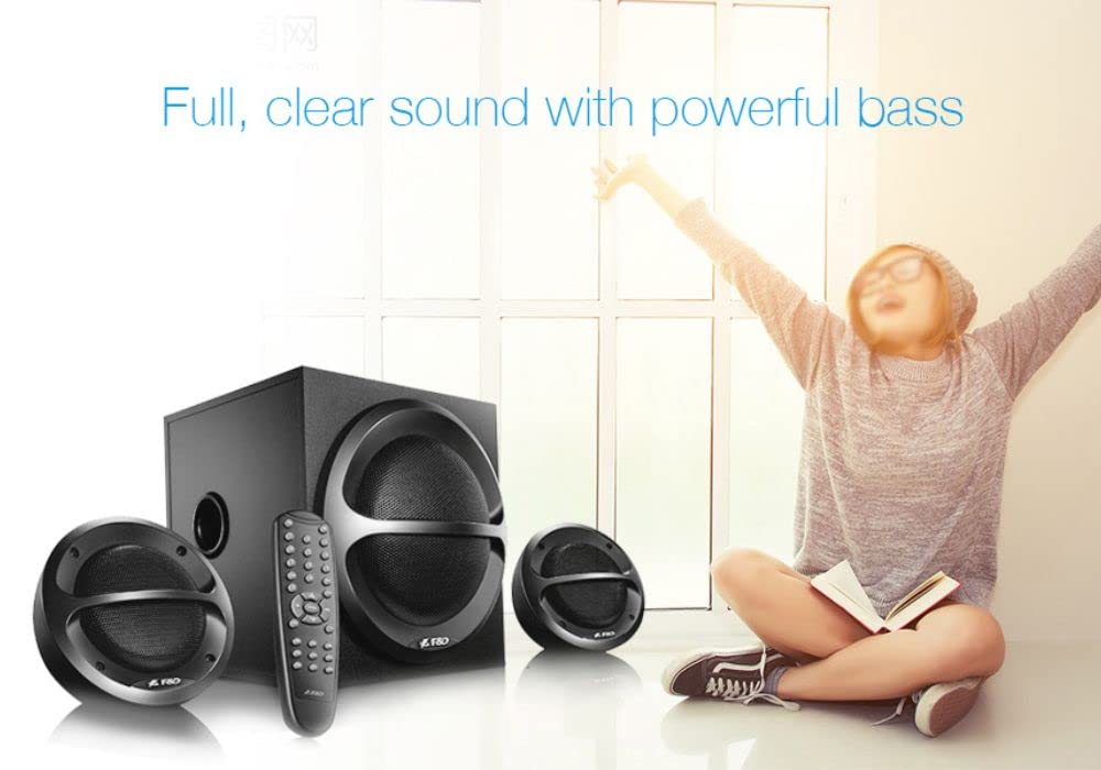 F&D 35 WATTS A111X 2.1 CHANNEL MULTIMEDIA BLUETOOTH SPEAKER (BLACK)