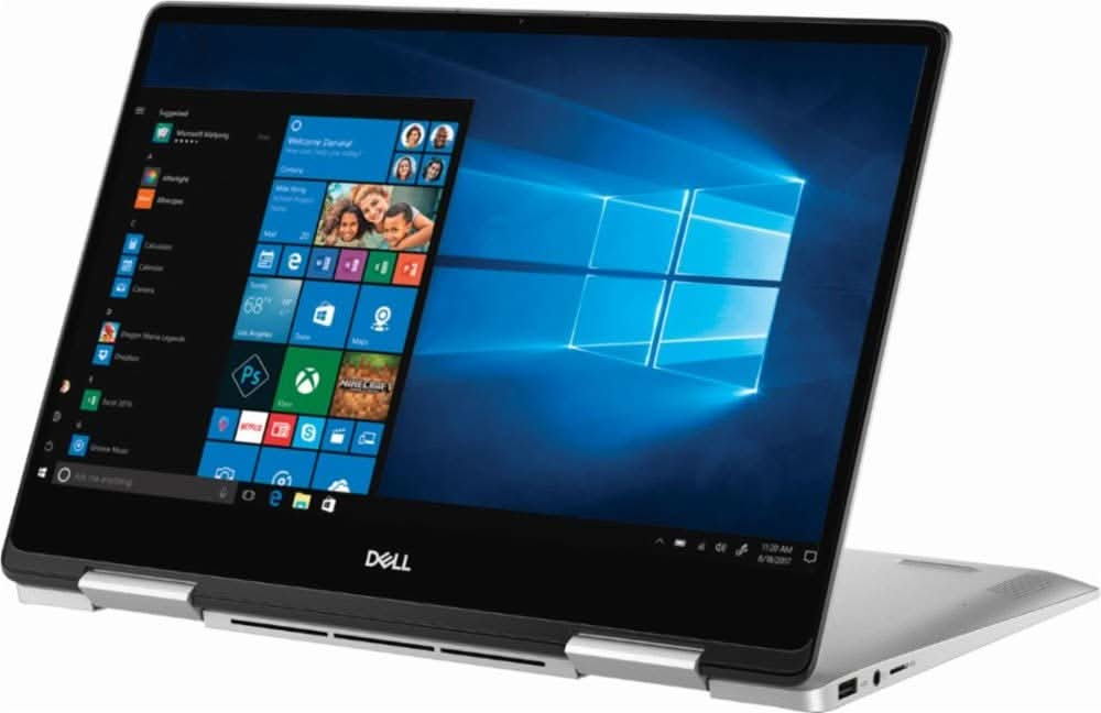 LAPTOP-DELL-INS-7386-(i5-8265U/8/256GB/W10-MS/BLACK)