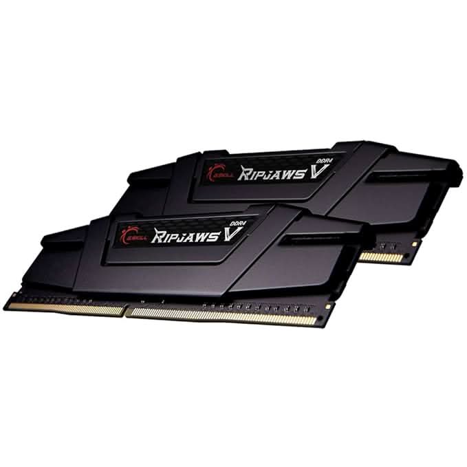 G.Skill Ripjaws V 8Gb (1 * 8Gb) DDR4 3200 Mhz Cl16-18-18-38 1.35V Desktop Memory Ram - F4-3200C16S-8GVKB