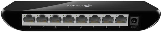 TP-LINK 8-PORT GIGABIT ETHERNET UNMANAGED SWITCH | PLUG AND PLAY | DESKTOP (TL-SG1008D)