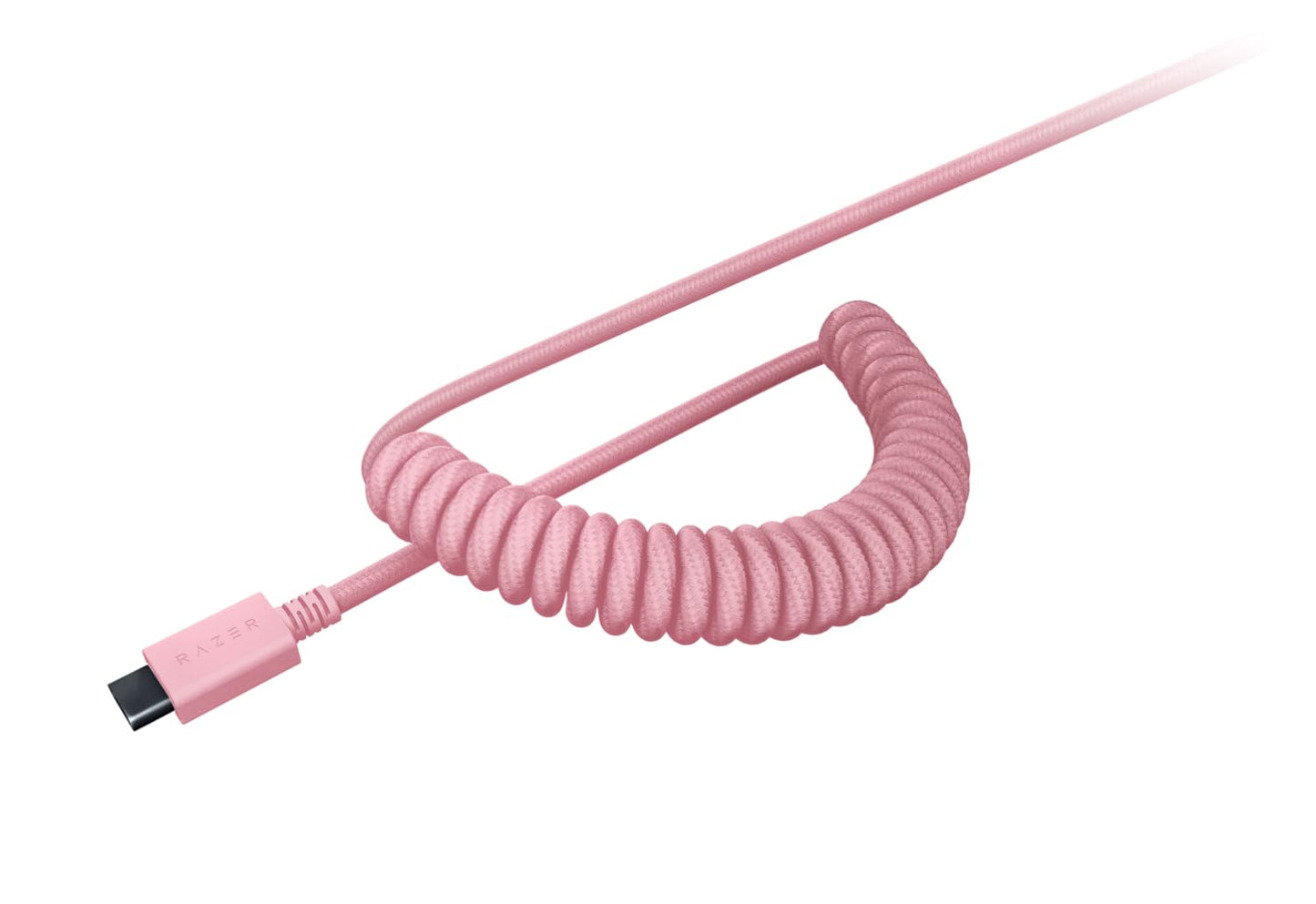 RAZER PBT KEYCAP + COILED CABLE UPGRADE SET- QUARTZ PINK - FRML PACKAGING