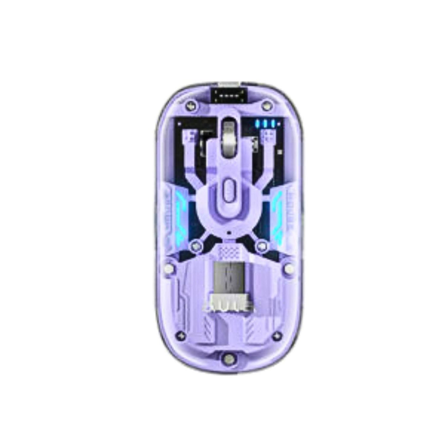 Aula AM210 Wireless + Bluetooth gaming mouse Purple