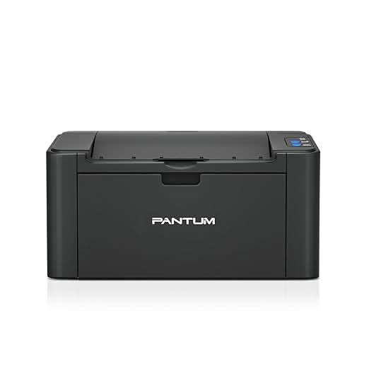 PANTUM P2512W Printer for Home and Office, Wireless, Single Function, Print, Hi-Speed USB 2.0, 22 ppm, 1-Year Warranty, Black Includes 1600 Page Start Toner Cartridge