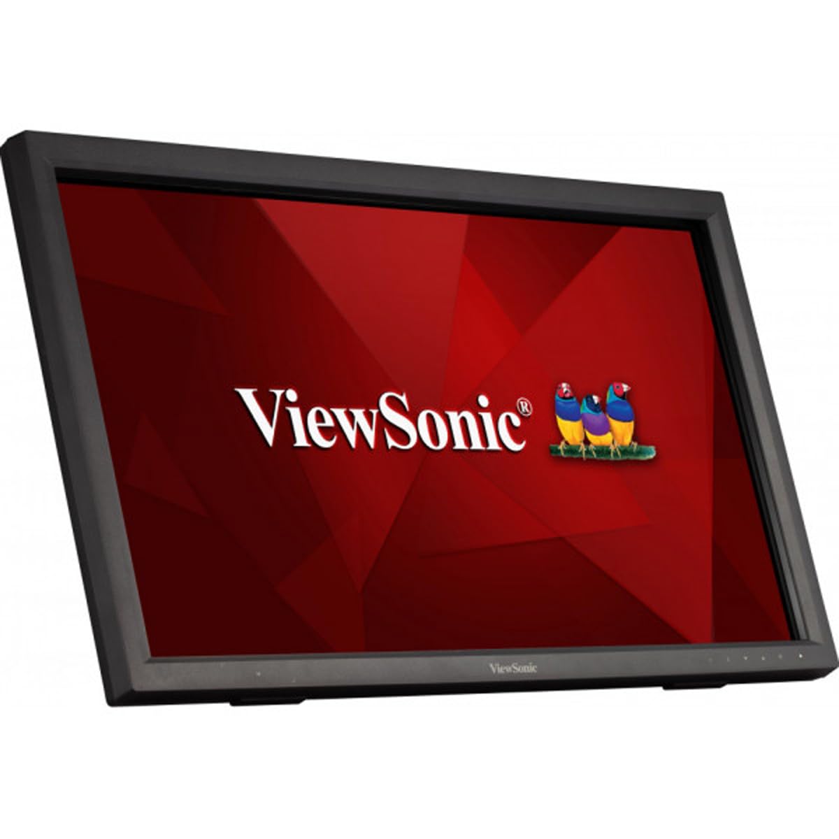 ViewSonic TD2423 60.45Cm (23.8") FHD Touch Monitor 1080, IR10-Point Touch, 7H Hardness, 75Hz, Dual Speakers, Finger|Glove|Stylus Compatible, USB 2.0 (Type A x 2; Type B), HDMI, DVI, VGA