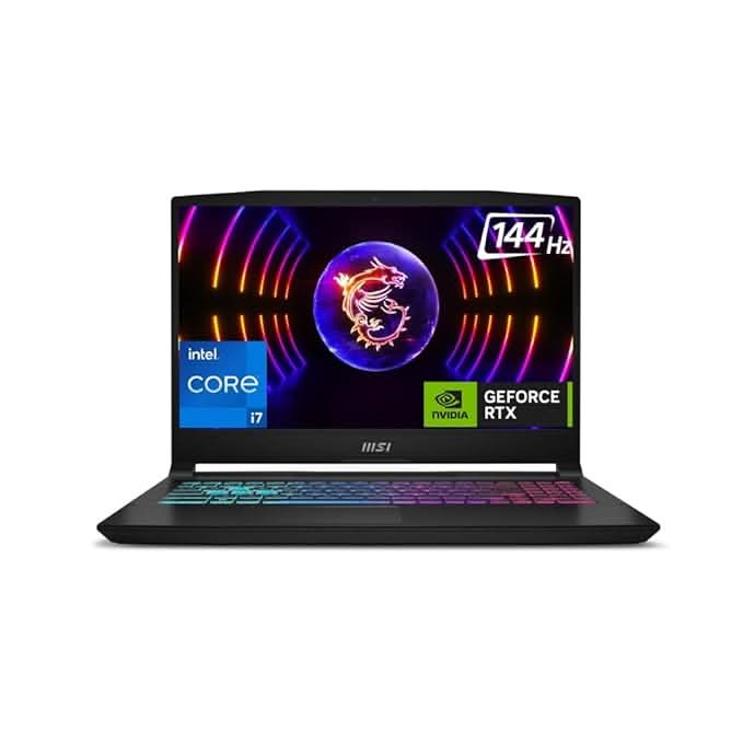 MSI Katana 15 B13VEK-106IN, Intel i7 13620H, 8GBx2 RAM, 1TB SSD, RTX 4050 GDDR6 6GB, IPS-Level FHD 15.6 Inch Black
