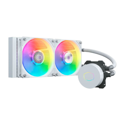 COOLER MASTER MASTERLIQUID ML240L ARGB WHITE EDITION V2 CPU LIQUID COOLER (MLW-D24M-A18PW-RW)