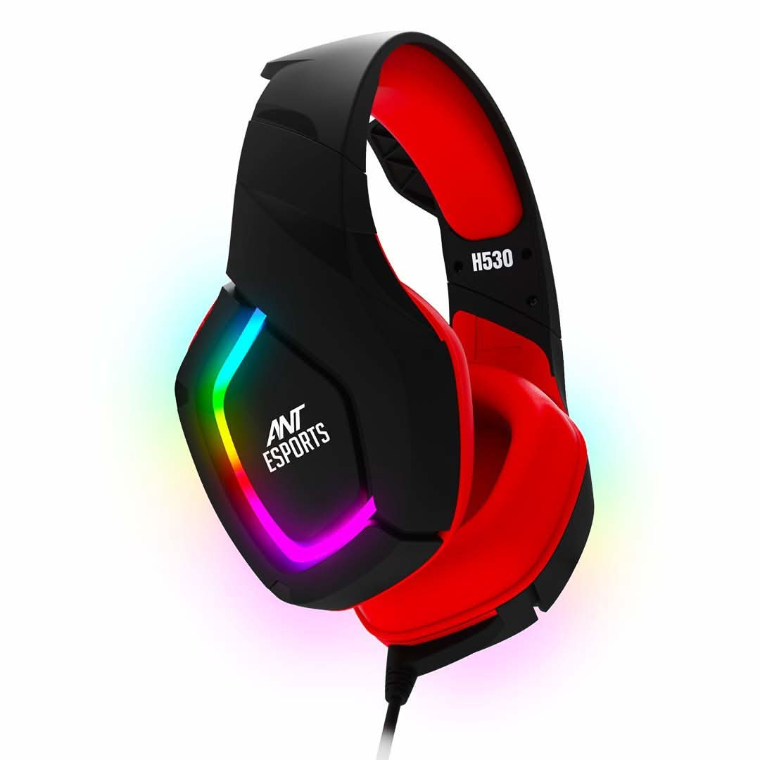 HEADPHONE-ANT-ESPORTS-H530-BLACK-RED