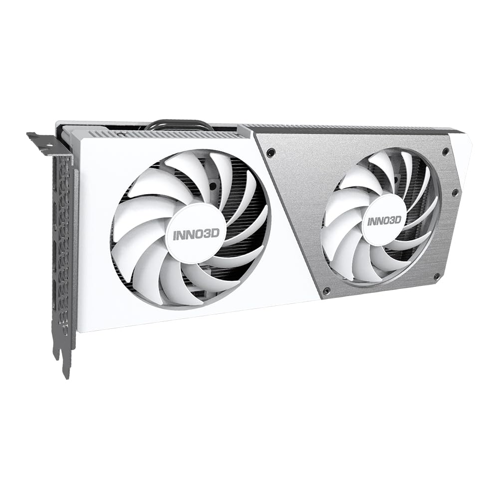INNO3D NVIDIA GEFORCE RTX 4060 TWIN X2 OC WHITE 8GB GDDR6 GRAPHICS CARD
