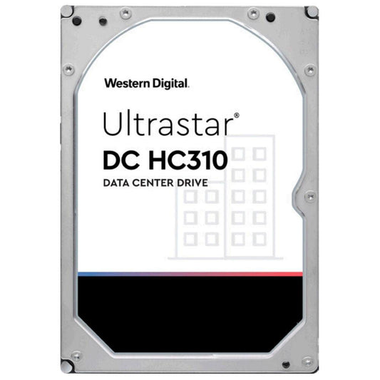 WESTERN DIGITAL 4TB ULTRASTAR DC HC310 SATA HDD - (HUS726T4TALA6YZ)