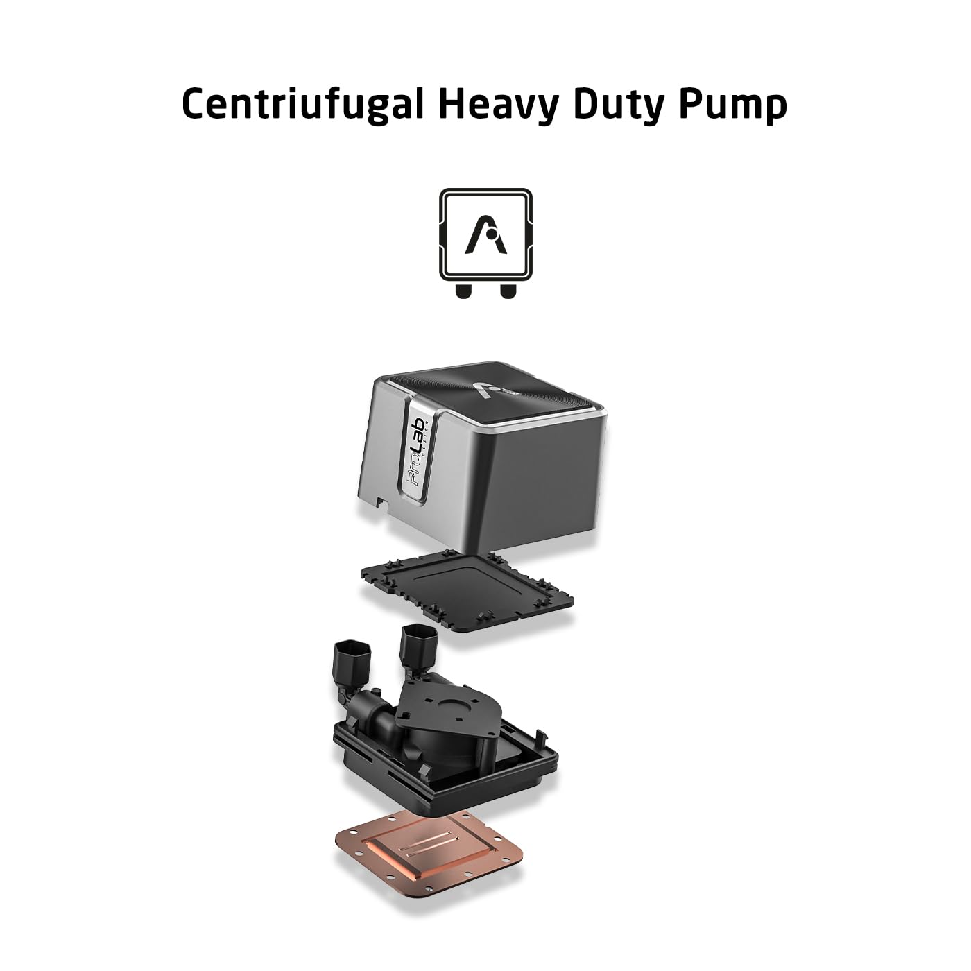 PROLAB AI360 LC AIO LIQUID COOLER ARGB BLACK