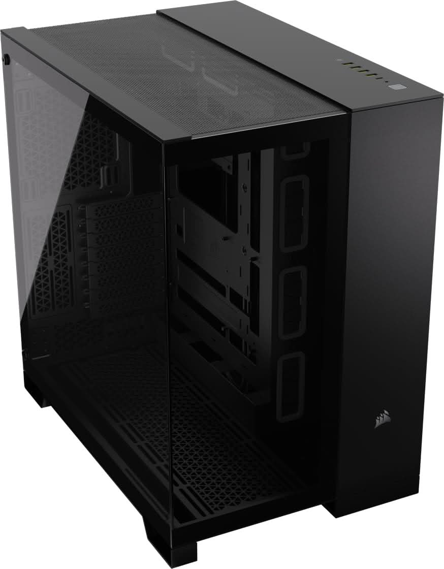 CORSAIR 6500X TEMPERED GLASS MID-TOWER, BLACK