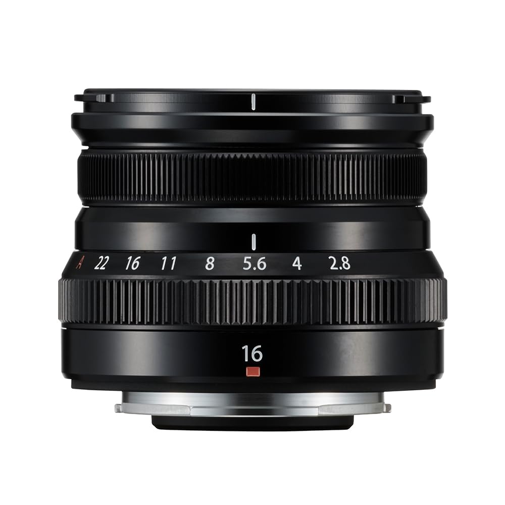 FUJIFILM FUJINON XF 16MM F2.8 R WEATHER RESISTANCE WIDE ANGLE PRIME LENS FOR VLOGGING | WEDDING | STREET | LANDSCAPES (FULL FRAME EQUIVALENT = 24MM) WITH 2+1* YEAR WARRANTY