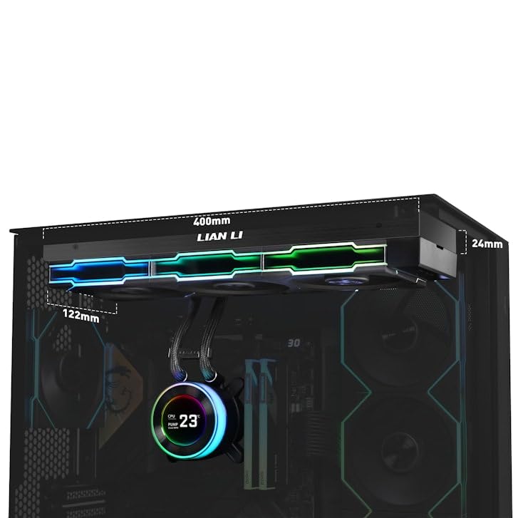 FAN AIO LIAN LI HYDROSHIFT II LCD-C 360TL BLACK (G89.GHS2LCD36TB.IN)