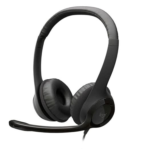 Logitech H390 Wired Headset Graphite