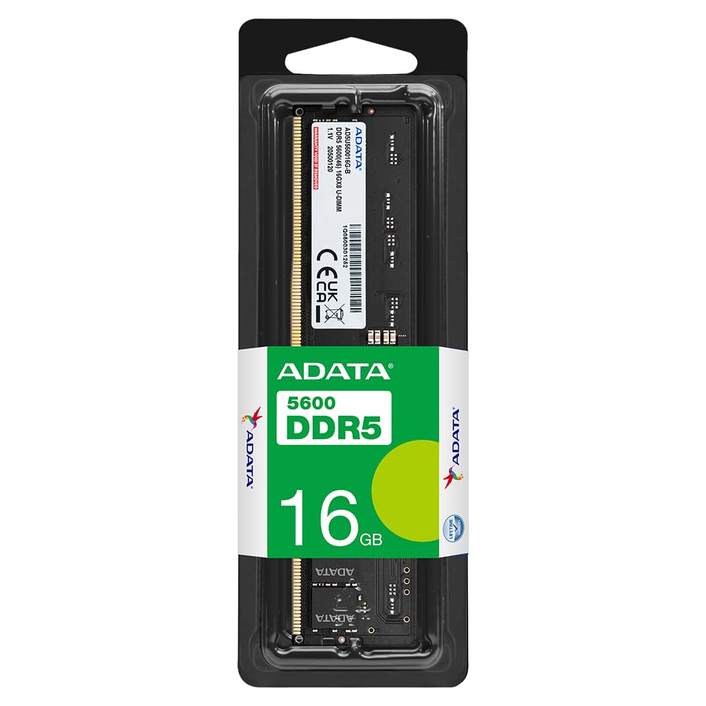 ADATA 32GB (1 * 32 GB) DDR5 4800 MHZ U-DIMM DESKTOP MEMORY RAM