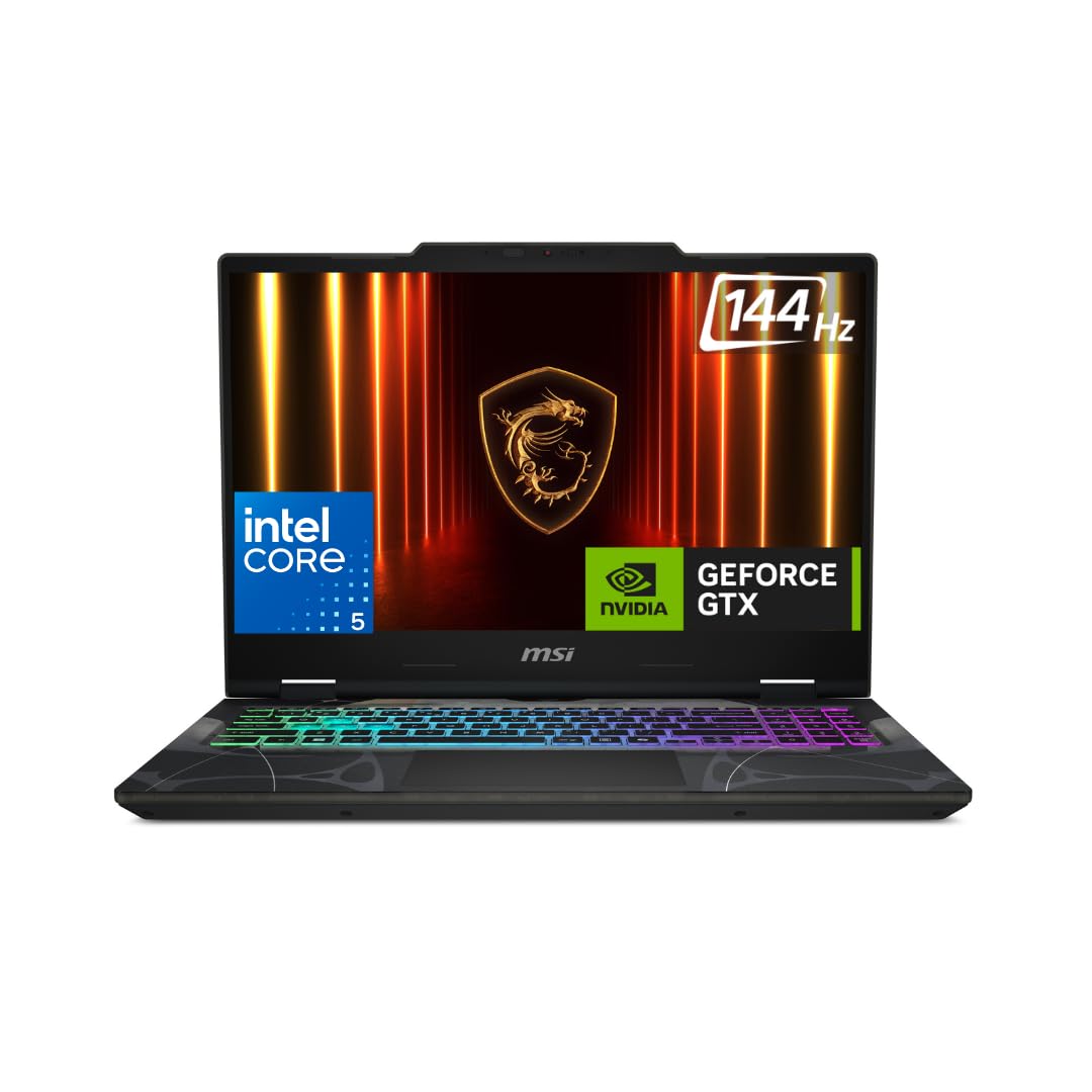 MSI CYBORG 15 B2RWEKG-217IN [CORE5-210H/16GB/512GB SSD/WIN11 HOME/15.6"/8GB-RTX5050 GRAPHICS/2 YEAR(S)/BLACK]