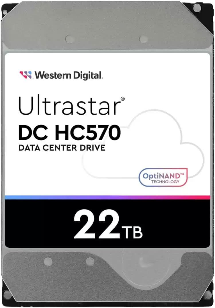 WESTERN DIGITAL HGST ULTRASTAR DC HC570 0F48052 22 TB HARD DRIVE,0F48052