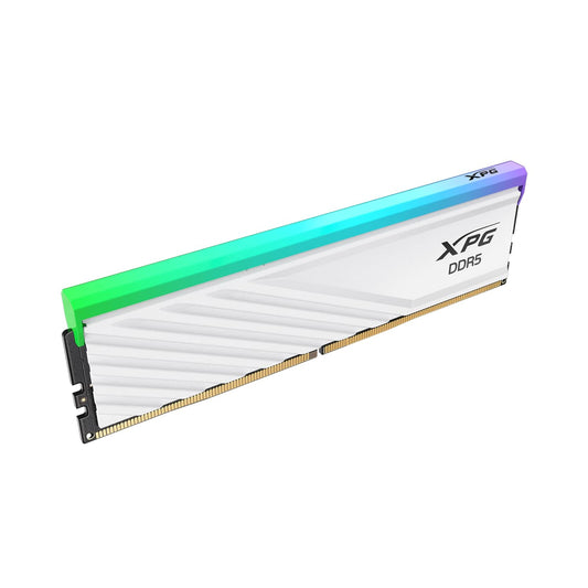 XPG LANCER RGB 16GB (1 * 16 GB) DDR5 6000 MHZ (CL36-38-38) DESKTOP MEMORY RAM - AX5U6000C3616G-SLABRWH (WHITE)