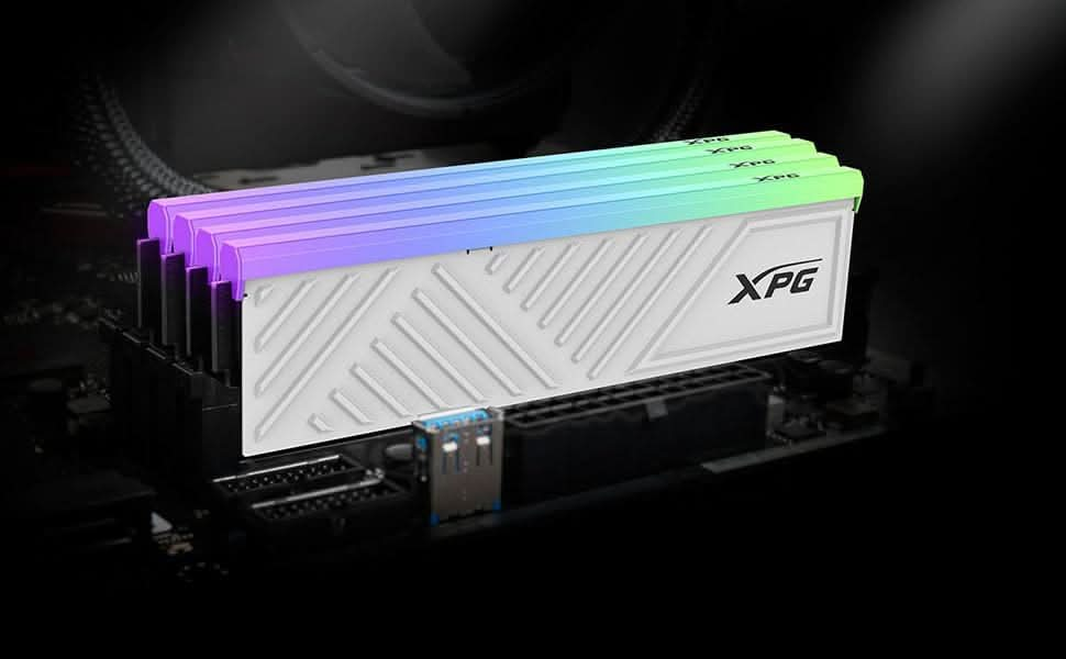 XPG SPECTRIX D35G RGB DDR4 3200MHZ CL16 32GB (2X16GB) AX4U320016G16A-DTWHD35G WHT