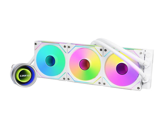 LIAN LI GALAHAD II 360 TRINITY 360MM AIO LIQUID COOLER WHITE