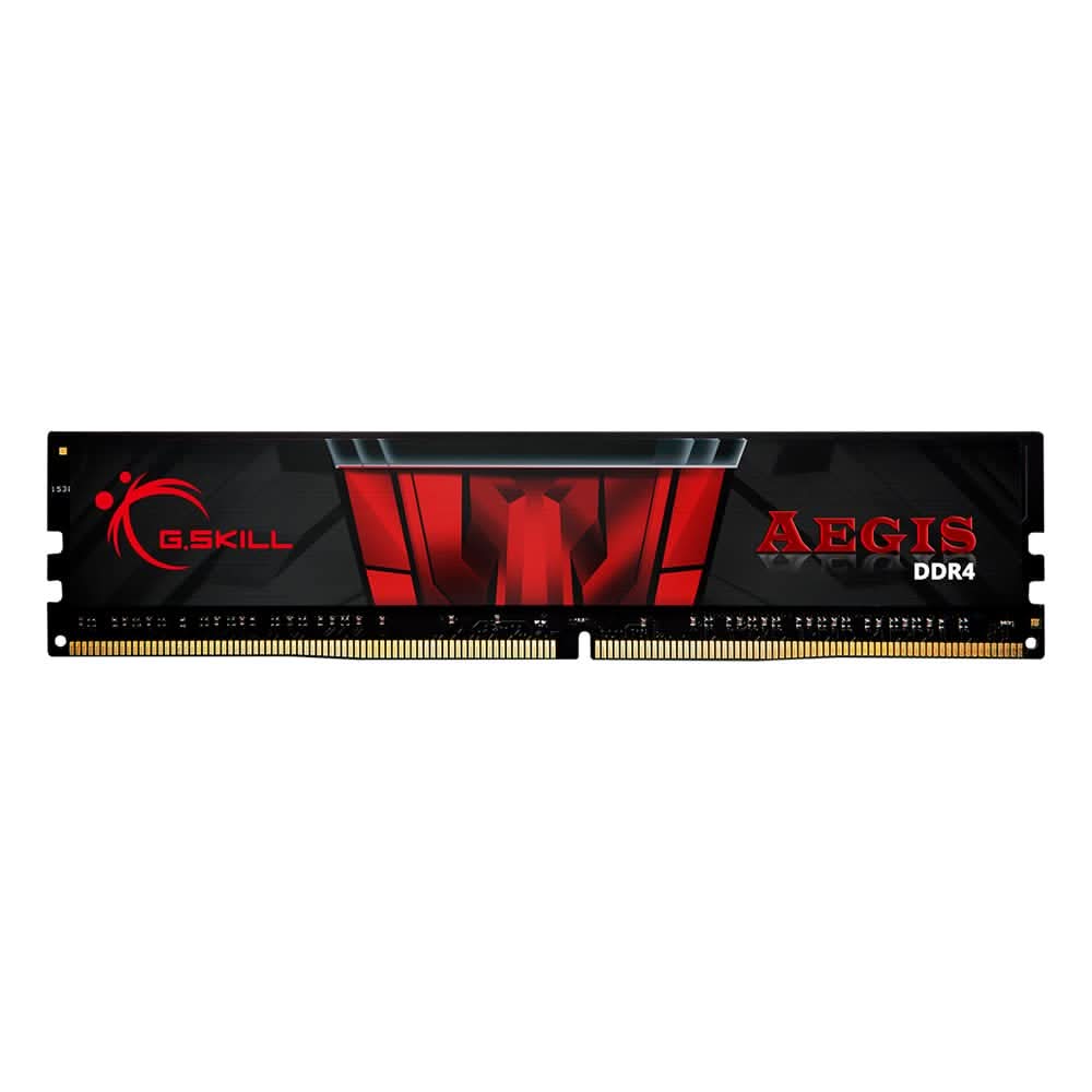 G.Skill AEGIS 16 GB (1 * 16GB) DDR4 3200 MHz CL16-18-18-38 1.35V Desktop Memory RAM - F4-3200C16S-16GIS