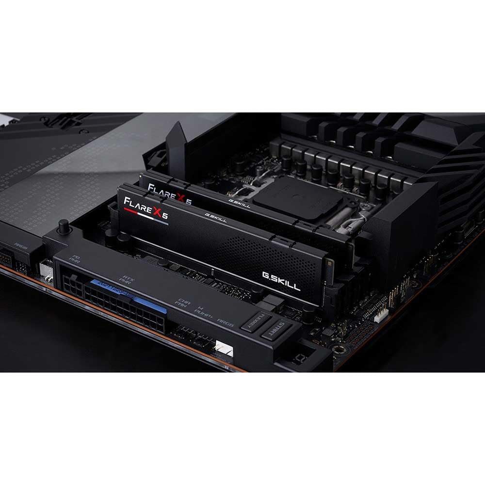 GSKILL 32 GB DDR5 (16*2) FLARE X5 6000MHZ (CL30) RAM F5-6000J3038F16GX2-FX5