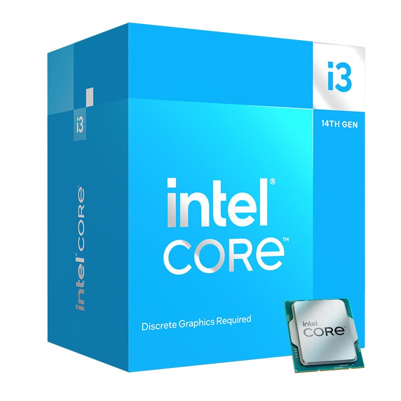 INTEL CORE I3-14100F 14TH GEN 4 CORES UPTO 4.7 GHZ LGA1700 PROCESSOR