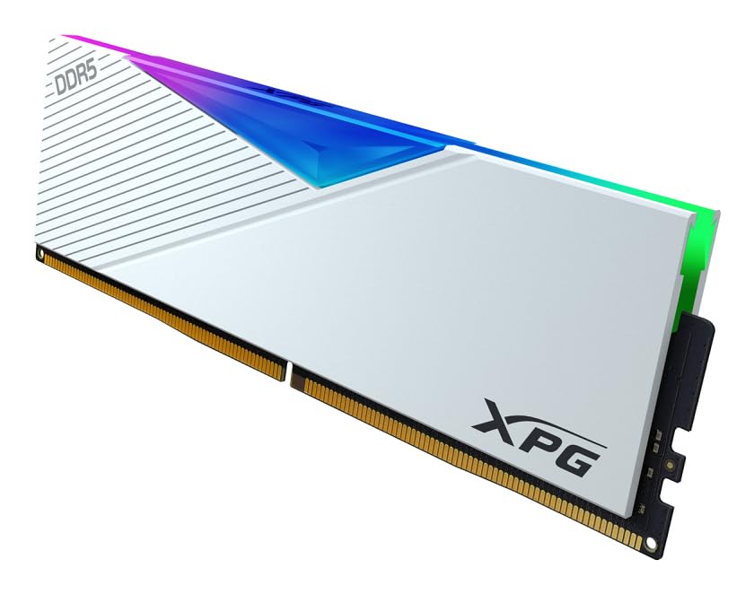 XPG 32GB D5 6000MHZ LANCER WHITE RGB AX5U6000C3032G-CLAWH