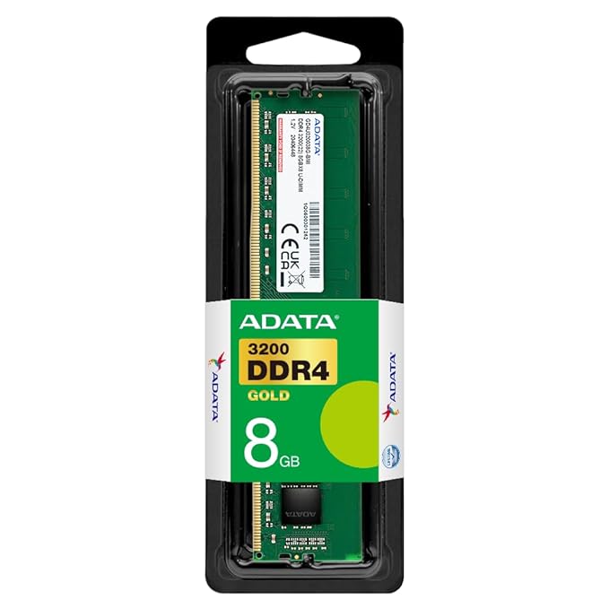 DDR4 UDIMM 8GB ADATA 3200MHz, 288 Pin, CL22 (AD4U32008G22-SGN)