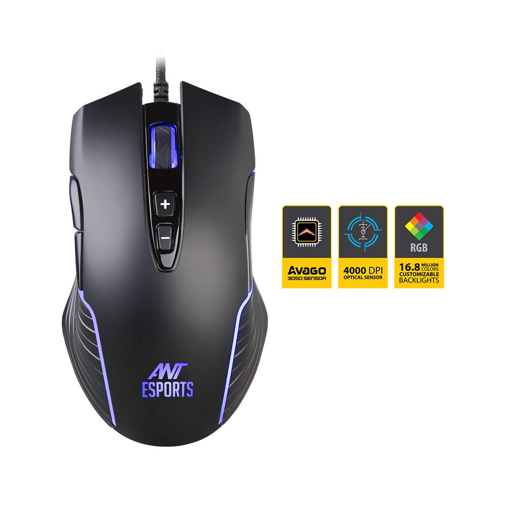 ANT ESPORTS GM500 RGB GAMING MOUSE