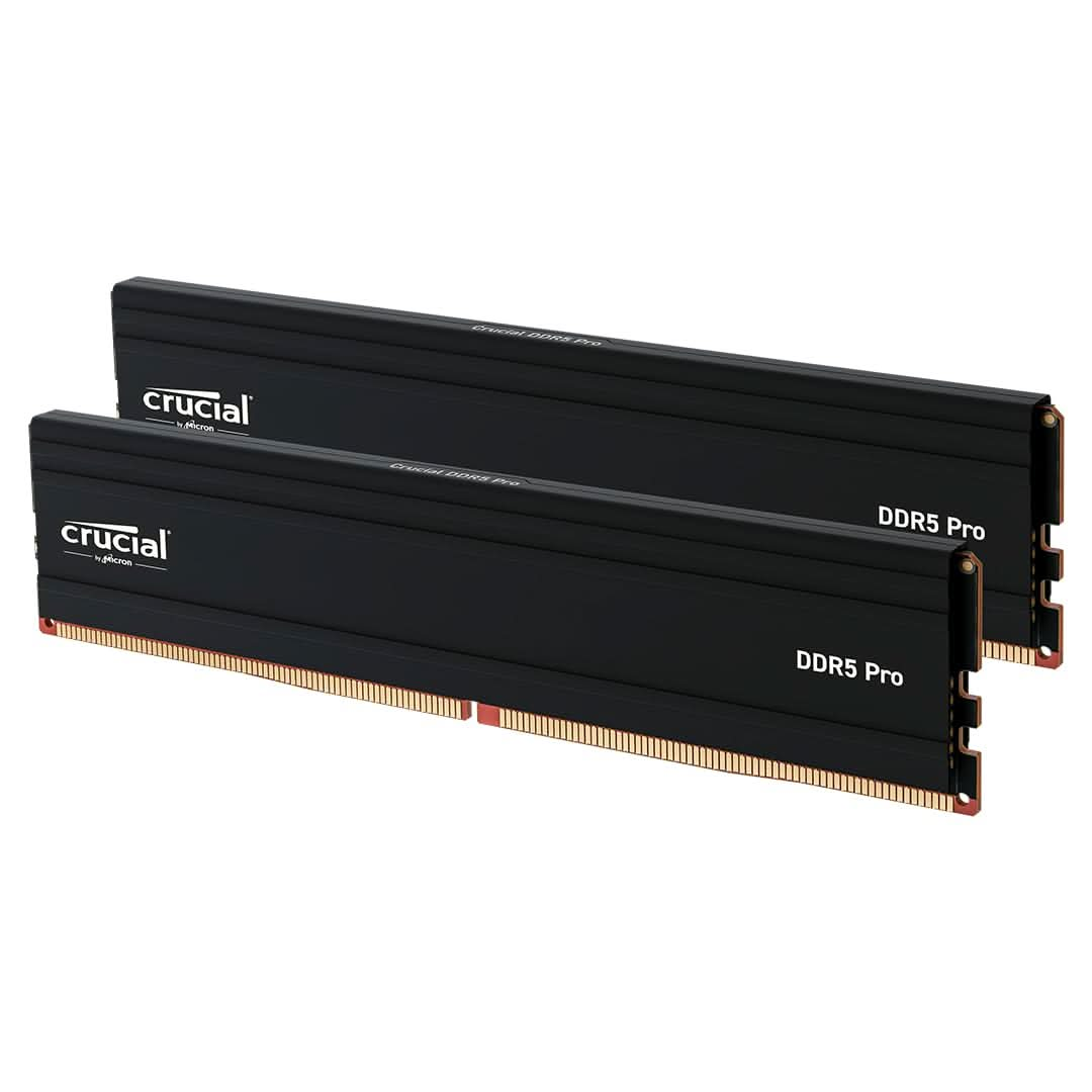 CRUCIAL PRO 48GB KIT (2X24GB) DDR5-5600 UDIMM CL46 (24GBIT) RAM CP2K24G56C46U5