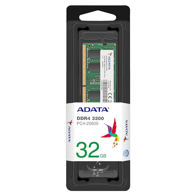 ADATA PREMIER 32GB (1X32GB) 3200 MHZ CL22 SO-DIMM LAPTOP RAM (AD4S3200