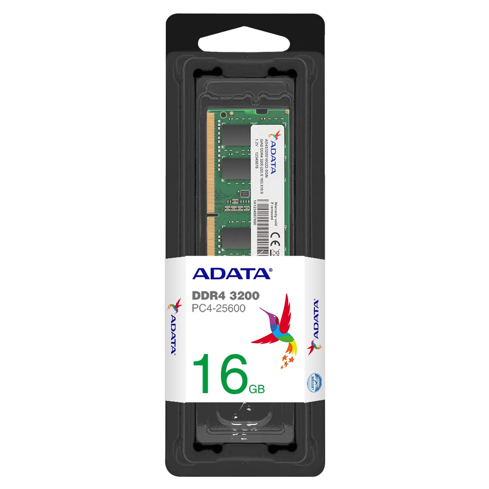 ADATA 16GB 3200MHZ PREMIER DDR4 LAPTOP RAM (AD4S320016G22-SGN)