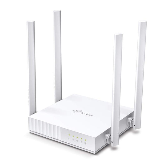 TP-LINK ARCHER C24 AC750 MBPS DUAL-BAND, WIFI WIRELESS ROUTER | MULTI MODE | 4 ANTENNAS | IPV6 SUPPORTED | PARENTAL CONTROLS | GUEST NETWORK | SMOOTH HD STREAMING, WHITE