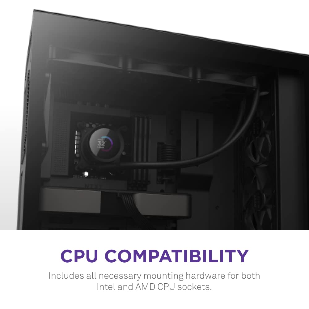 NZXT KRAKEN 360MM AIO LIQUID COOLER BLACK RL-KN360-B1