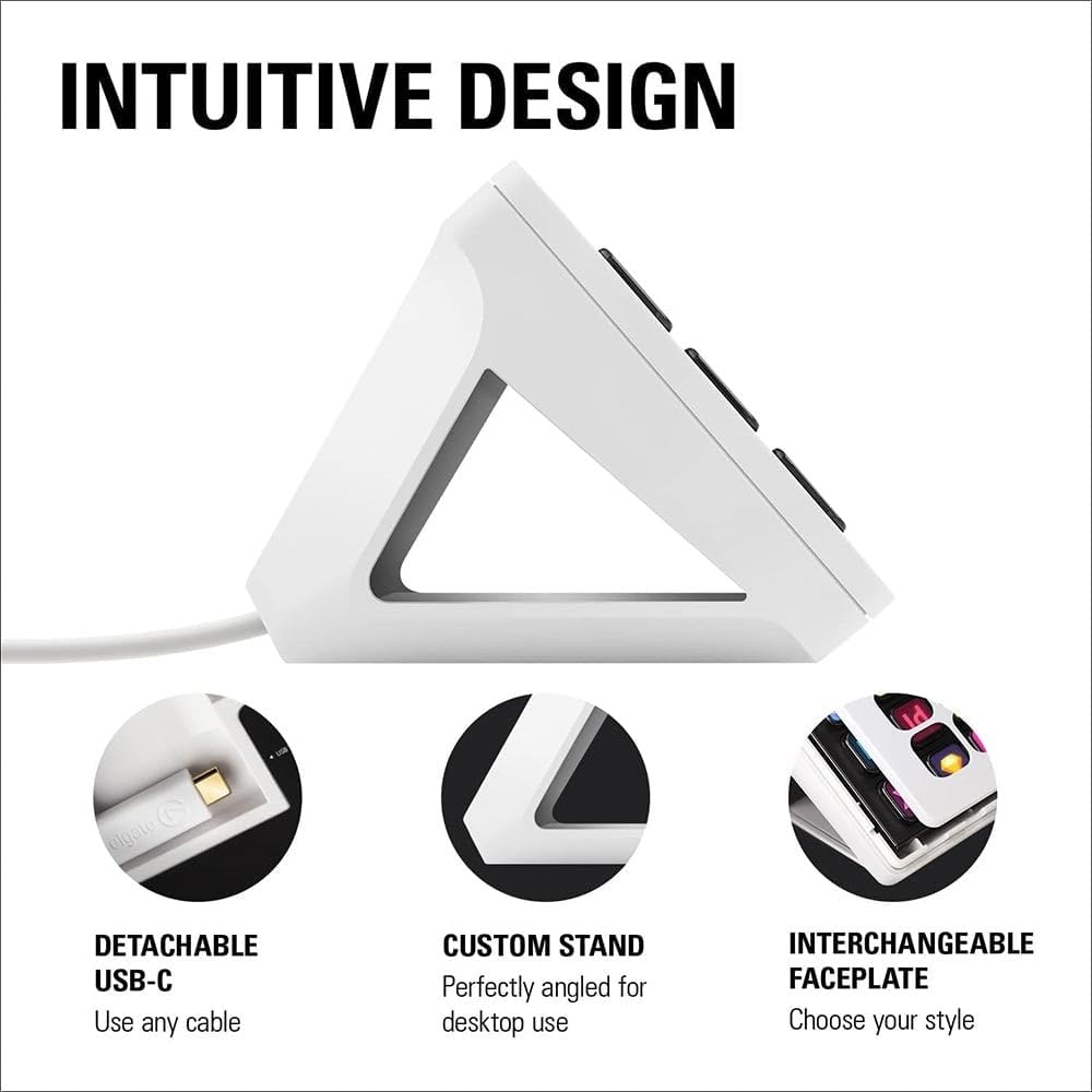 ELGATO STREAM DECK MK2 - 15 CUSTOMIZABLE LCD KEYS WHITE