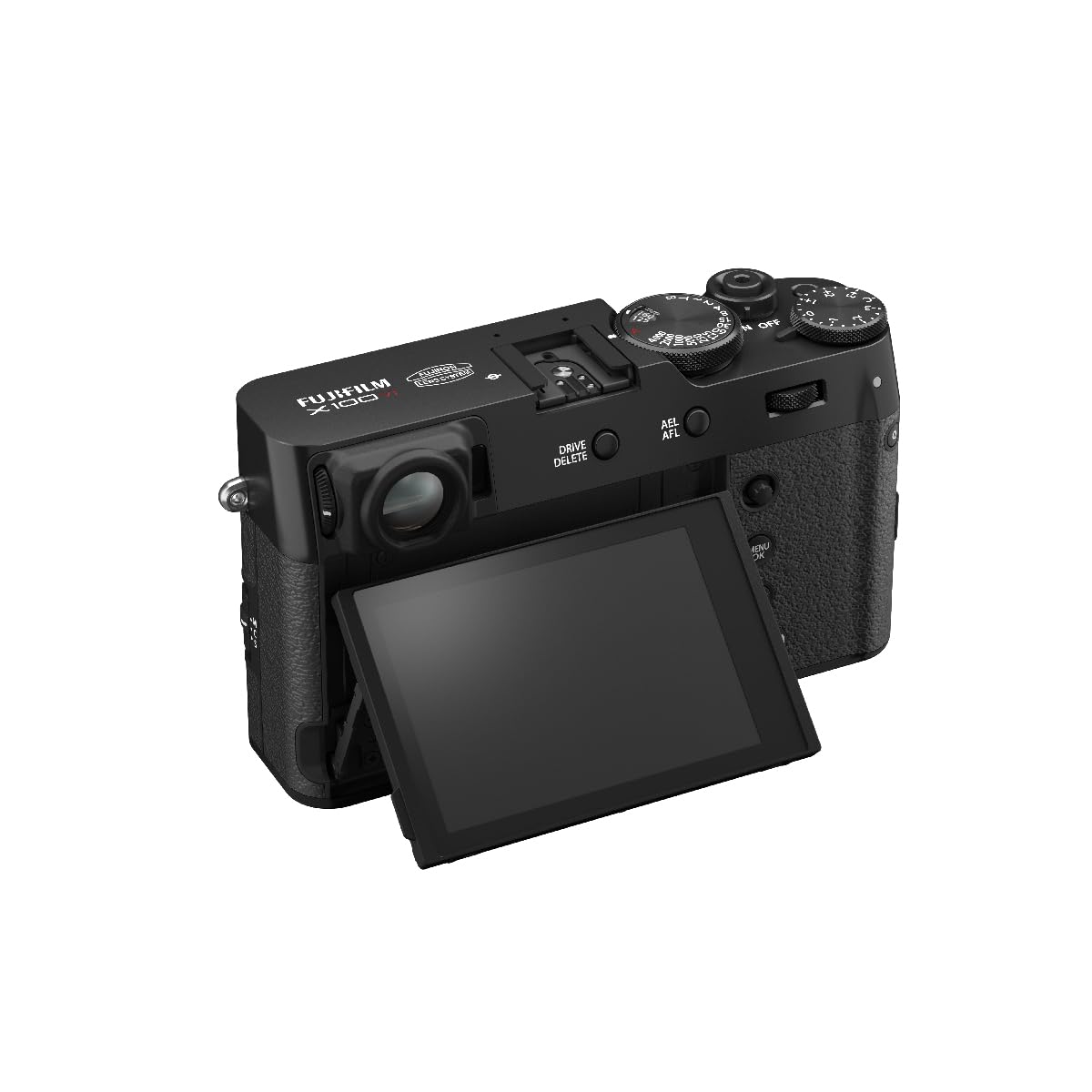 FUJIFILM X100VI 40.2 MP MIRRORLESS CAMERA WITH FIXED 23MMF2 LENS (APS-C X-TRANS CMOS 5 SENSOR, X-PROCESSOR 5, HYBRID VIEWFINDER, LCD TILT TOUCHSCREEN, FACE DETECTION AF, 20 FILM SIMULATIONS - BLACK